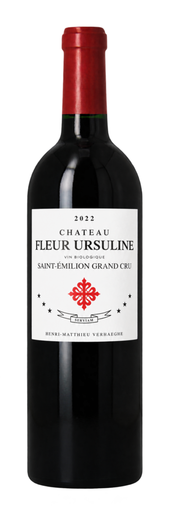 Bouteille de Château Fleur Ursuline 2022, Saint-Émilion Grand Cru biologique