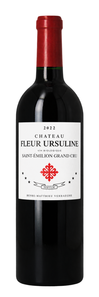 Château Fleur Ursuline 2022, Saint-Émilion Grand Cru biologique Bouteille de Château Fleur Ursuline 2022, Saint-Émilion Grand Cru biologique